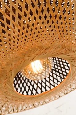 Wandlampe Kalimantan Bambusgeflecht D 87 cm