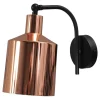 Wandleuchte Boo kupfer H 22 cm