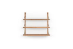 Wandregal Alina 3er Eiche lackiert