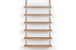 Wandregal Alina 6er Eiche lackiert