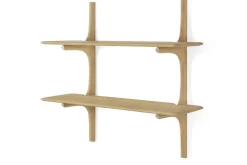 Wandregal PI Eiche H 91 cm