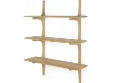 Wandregal PI Eiche H 126 cm