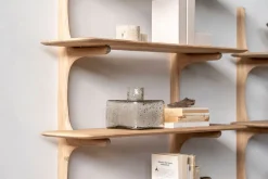 Wandregal PI Eiche H 126 cm