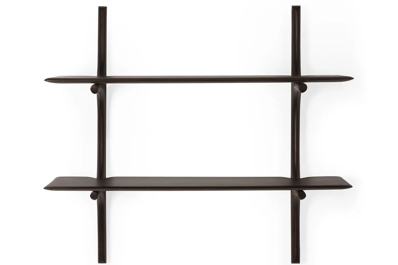 Wandregal PI Mahagoni H 91 cm