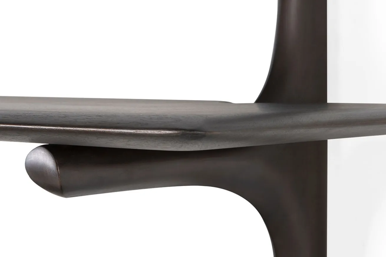 Wandregal PI Mahagoni H 91 cm