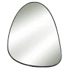 Wandspiegel Codol schwarz 56x66 cm