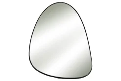 Wandspiegel Codol schwarz 56x66 cm