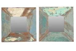 Wandspiegel Vintage bunt