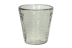 Windlicht Antigua Glas genoppt H 10 cm