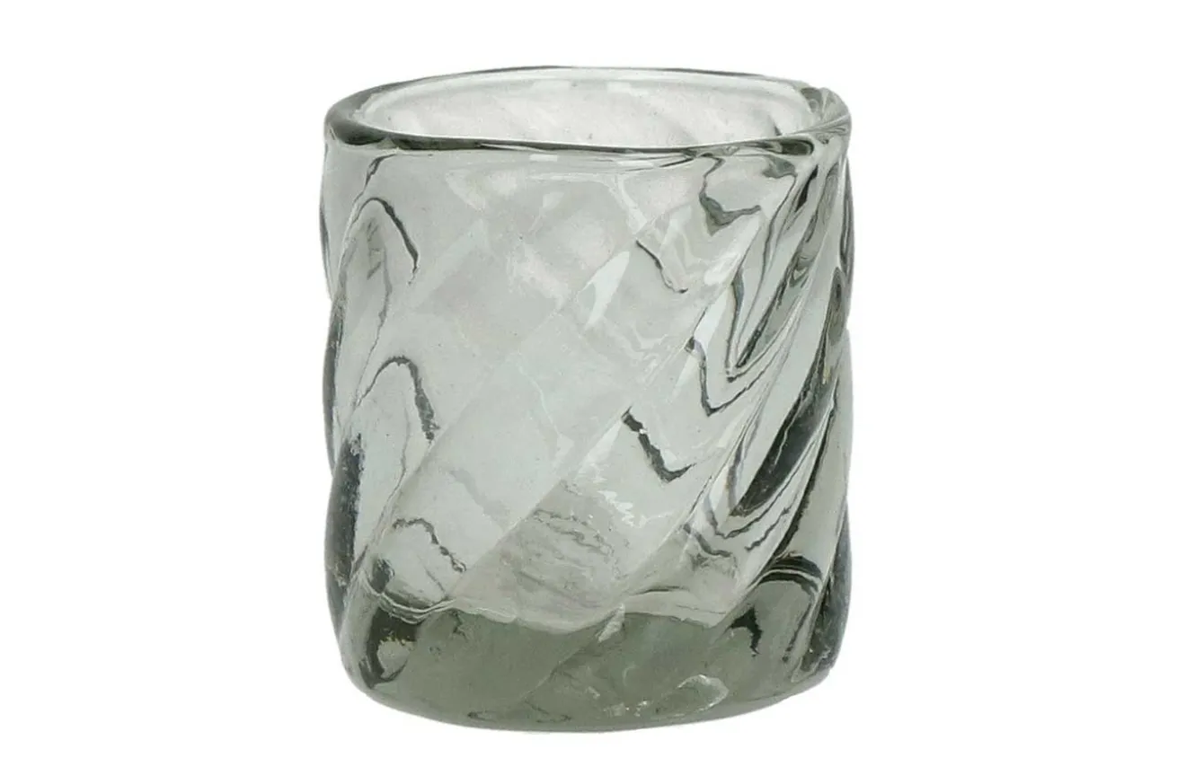 Windlicht Antigua Glas klar H 8 cm
