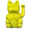 Winkekatze Lucky Cat Cosmic shiny gelb