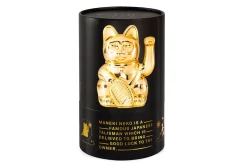 Winkekatze Lucky Cat Cosmic shiny gold