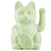 Winkekatze Lucky Cat matt grün