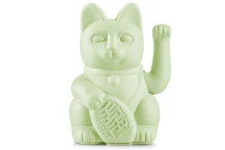 Winkekatze Lucky Cat matt grün