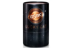 Winkekatze Lucky Cat shiny kupfer