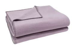 zoeppritz Soft-Fleece Decke 180 x 220 cm lavendel